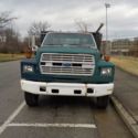 1991 Ford F600 Flatbed Truck