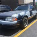 1991 Ford Mustang LX 5.0 2dr Coupe 0 BLUE Coupe 5.0L V8 Automatic 4-Speed