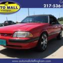 1991 Ford Mustang LX 5.0L convertible 119000 Miles Red  5.0L V8 OHV 16V Automati