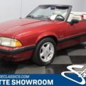 1991 Ford Mustang LX Convertible Convertible 5.0L HO V8 4 Speed Automatic w/ Ove