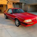 1991 Ford Mustang LX Hatchback 5.0 Red/Black Foxbody