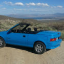 1991 Geo Metro Convertible 2-Door Gas Saving Car