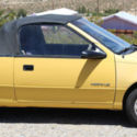 1991 Geo Metro Convertible Yellow
