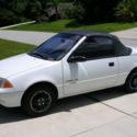 1991 Geo Metro LSI Convertible rare low mile car.