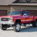 1991 GMC 3500 Pickups 99108 Miles Red 8 Cylinder Engine Automatic