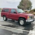 1991 GMC Sierra 4x4 SL regular cab short bed V6 4.3 5-speed manual transmissio