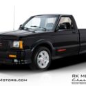 1991 GMC Syclone  Black Pickup Truck 4.3L Turbocharged V6 4 Speed Automatic
