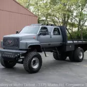 1991 GMC Topkick C7500  10 Miles Ghost Gray  6.6L I6 Turbo