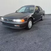 1991 Honda Accord Coupe Black EX