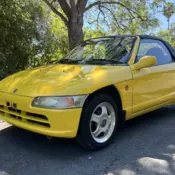 1991 Honda Beat Convertible Yellow