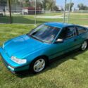 1991 Honda Civic Coupe Green FWD Manual CRX SI