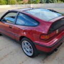 1991 Honda Civic Coupe Red FWD Manual CRX