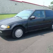 1991 honda civic dx hatchback 2-door 1.5l