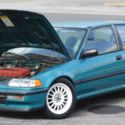 1991 Honda civic dx hatchback jdm B16A lsd transmission swap ef hatch