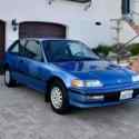 1991 Honda Civic Hatchback Blue FWD Automatic DX