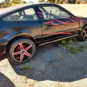 1991 Honda crx base coupe 2-door 1.5l  OBO