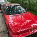 1991 honda prelude 2.0 si 2.0l red