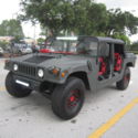 1991 HUMMER H1 MILITARY HUMVEE SHOW TRUCK 6.2L DIESEL 4X4 ONE ON ROAD FL TITLE