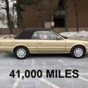 1991 INFINITI M30 CONVERTIBLE * 41,000 MILES * SPRING IS A FEW WEEKS AWAY
