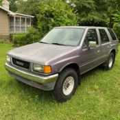 1991 Isuzu Rodeo Purple S