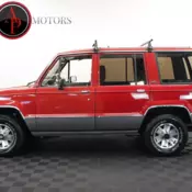1991 Isuzu Trooper LS Rebuilt Engine 4 Wheel Drive