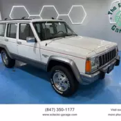 1991 Jeep Cherokee, White with 65238 Miles Shipping Anywhere!