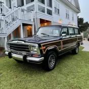1991 Jeep Wagoneer Wagon Blue