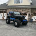 1991 Jeep Wrangler, 1973 Bronco, 502 Ram Jet BB Chevy Monster, just finished!