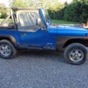 1991 JEEP WRANGLER 4.0 FOR PARTS NEEDS REPAIR RUSTED OUT