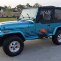 1991 jeep wrangler islander restored!! new paint new engine new transmission!!!