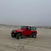 1991 Jeep Wrangler Red