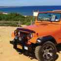 1991 Jeep Wrangler SUV Orange 4WD Manual