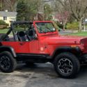 1991 Jeep Wrangler SUV Red 4WD Manual S