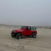 1991 Jeep Wrangler SUV Red