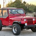 1991 Jeep Wrangler / Yj SUV Red 4WD Manual S