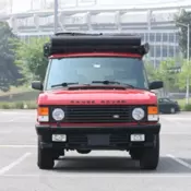 1991 Land Rover Range Rover Custom Burning Man Edition Red 8 56955 Mil