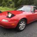 1991 Mazda Miata Convertible Rare Red RWD Automatic Runs Nice
