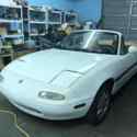 1991 Mazda Miata Convertible White RWD Manual