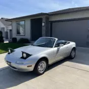 1991 Mazda MX-5 Coupe Grey mx5