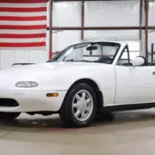 1991 Mazda MX-5 Miata  52422 Miles White Convertible 1.6L 4 Cyl