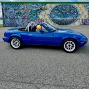 1991 Mazda Mx-5 Miata Convertible Blue