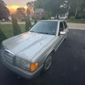 1991 Mercedes-Benz 190E Sedan Brown E 2.6