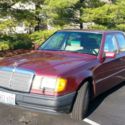 1991 Mercedes Benz 300E ALMANDINE RED METALLIC
