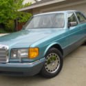 1991 Mercedes-Benz 300SE Rare original Beryl Metallica exterior paint!