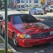 1991 Mercedes-Benz 300SL Convertible Red SL