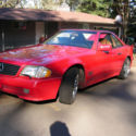 1991 Mercedes Benz 300SL R129 Signal Red New Top 128K Roadster custom z  tires