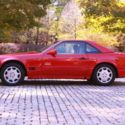 1991 Mercedes Benz 300SL Roadster - best color - red!