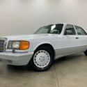 1991 Mercedes-Benz 420 Series 4dr Sedan 420SEL 52,734 Miles White Sedan 4.2L A
