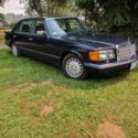 1991 Mercedes-Benz 420SEL Well Serviced Rare Dunkelblau Color