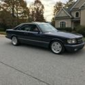 1991 Mercedes Benz 560 SEC, Midnight Blue